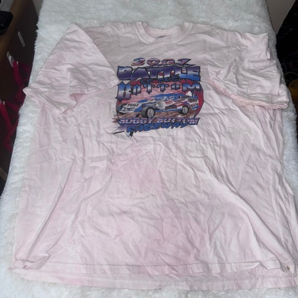 2003 Battle of the Bottom Soggy‎ Bottom Raceway T-Shirt 3XL Racing Car